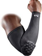 🏈 mcdavid 6500 hex padded arm sleeve: ultimate protection for football, volleyball, baseball – youth & adult sizes (single sleeve) logo