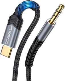 img 4 attached to 🎧 USB-C to 3.5mm Aux Cable (1 Pack): High-Quality Audio Cord for Google Pixel, iPad Pro/Air, MacBook Air/Pro, Samsung Galaxy, Nokia, OnePlus, Car Stereos, Speakers, Headphones, Tablets (3.28ft)