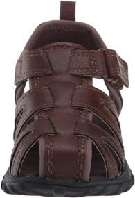 img 3 attached to Carters Douglas Fisherman Sandal BROWN