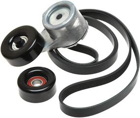 img 1 attached to 🔧 Ворота 90K-38108: Ultimate Complete Serpentine Belt Drive Component Kit для оптимальной производительности