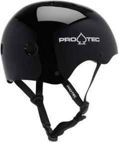 img 3 attached to Pro-Tec Classic Skateboarding 🛡️ Helmets - Certified for Safety