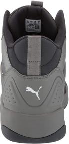 img 2 attached to PUMA Backcourt Sneaker Black High Silver Men's Shoes and Fashion Sneakers