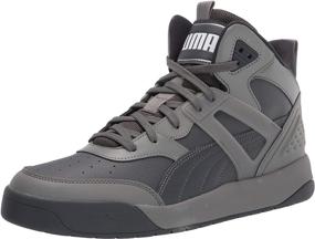 img 4 attached to PUMA Backcourt Sneaker Black High Silver Men's Shoes and Fashion Sneakers