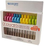 westcott pointed scissors storage assorted logo