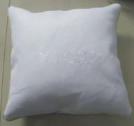 cushion cross stitch fabric cotton logo