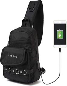 img 4 attached to 🔌 Multi-Purpose Charging Shoulder Crossbody Backpack
