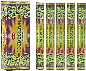 img 1 attached to 100 Incense Sticks by HEM Good Fortune - Mega Value Pack (5 x 20 sticks)