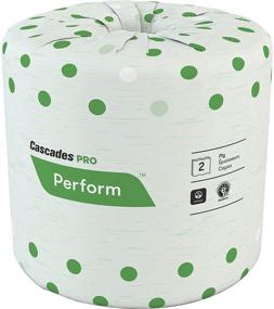 img 1 attached to 🧻 Cascades PRO Standard Toilet Paper, 336 Sheets Bathroom Tissue, 4x3.50, White