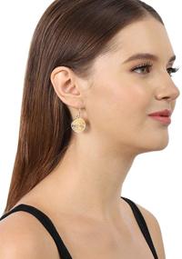 img 1 attached to 🌼 Girls' Yellow Sterling Silver Vanbelle Earrings - Jewelry