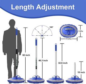 img 2 attached to 🚗 Anngrowy 62" Микрофибровая щетка для мойки автомобилей: Комплексный набор для идеальной чистки автомобилей, домов на колесах и многого другого!
