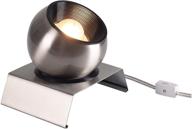 enhance your décor with kenroy home 20506bs spot accent lamps in brushed steel — small and stylish! логотип