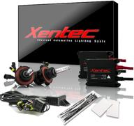 enhance visibility with telescopic xentec h13 bi-xenon headlights logo