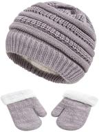 yukiniya winter gloves: boys' cold weather accessories for warm & cozy fingers logo