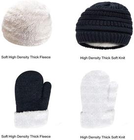 img 3 attached to YukiniYa Winter Gloves: Boys' Cold Weather Accessories for Warm & Cozy Fingers