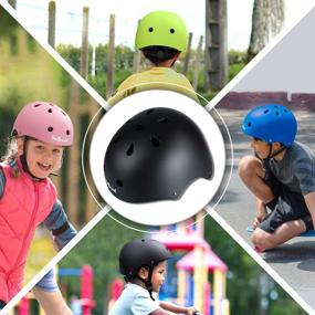 img 3 attached to 🚲 Ultimate Safety and Versatility: Besttravel Kids Helmet - Adjustable Toddler Bike Helmet for Boys and Girls, Ages 3-8, Ideal for Multi-Sport Activities