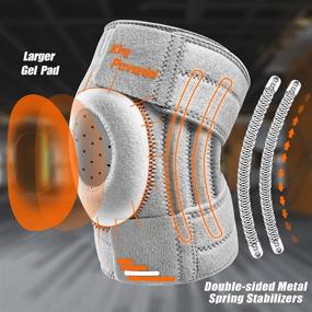 img 3 attached to Non Slip Support Stabilizers Patella Meniscus Outdoor Recreation