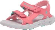 👞 comfort and durability: columbia children's techsun mountain regular boys' sandals! логотип