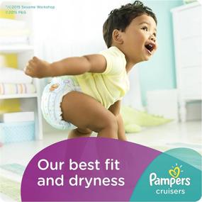 img 2 attached to 👶 Pampers Cruisers Diapers Size 3, 28 Count: Ultimate Comfort and Protection for Active Babies