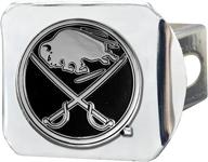 fanmats buffalo sabres chrome hitch logo