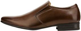 img 2 attached to Bruno Gordon 02 Black Leather Loafers Men's Shoes in Loafers & Slip-Ons