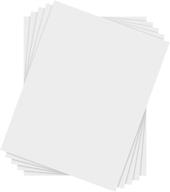 8 5 11 белый дсп картон логотип