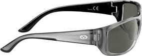 img 2 attached to 🕶️ Flying Fisherman Unisex-Adult Buchanan Sunglasses - Crystal Gunmetal Frames with Smoke Lens (Medium)