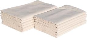 img 3 attached to 🍽️ Cotton Cloth Dinner Napkins: Food Service Equipment & Supplies