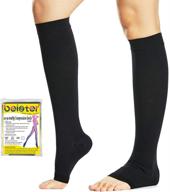 🧦 beister knee high compression socks - 20-30 mmhg support for men and women with calf varicose veins logo