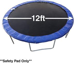img 3 attached to 🔝 Premium Quality Trampoline Pro Trampoline Pads for Round 12ft, 14ft, and 15ft Trampolines