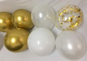 img 3 attached to Balloons Pearlized Metallic Graduation Decorations