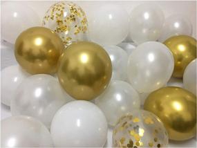 img 4 attached to Balloons Pearlized Metallic Graduation Decorations
