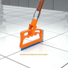 img 3 attached to 🧽 Fuginator Scrub Brush for Tile and Grout: Stiff Nylon Bristle Brush for Effective Cleaning - Bathtub and Shower Scrubber for Floor Joints and Tile Seams - Bathroom and Kitchen Cleaning Brushes and Supplies