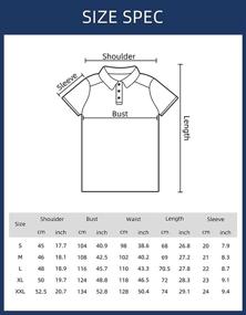 img 1 attached to Shirts Collar Sleeve Performance Lightweight Men's Clothing in Shirts