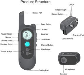 img 2 attached to Tyasoleil Collars Rechargeable Training Vibration