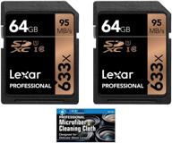 пакет из 2 карт памяти lexar professional логотип