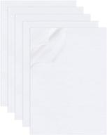 12pcs benecreat 2.5mm thick white adhesive backed foam sheet, 8.3x11.4 inches, ideal for paper scrapbooking, costume party, diy dollhouse, and school craft projects logo