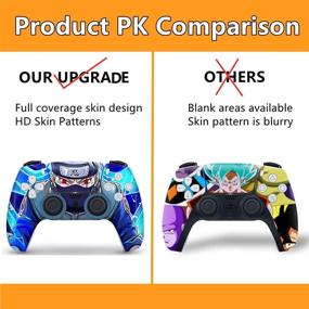 img 1 attached to Mmoptop PS5 Skin Digital Edition Anime Console And Controller Vinyl Cover Skins Wraps For Playstation 5 Digital Edition