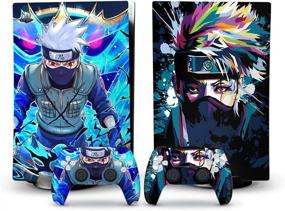 img 4 attached to Mmoptop PS5 Skin Digital Edition Anime Console And Controller Vinyl Cover Skins Wraps For Playstation 5 Digital Edition