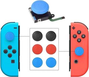 img 3 attached to ABLEWE 2-Pack 3D Joycon Joystick Replacement Kit for Switch: Includes Joystick, Tools, and Accessories