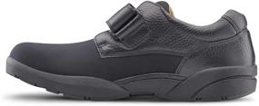 img 2 attached to 👞 Enhanced Comfort and Flexibility: Dr Comfort Stretchable Diabetic Casual Shoes