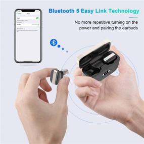 img 3 attached to Наушники Bluetooth Наушники с защитой от пота Отмена