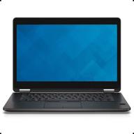 💻 dell latitude 14 7000 e7470 ultrabook, 14.0inch hd anti-glare lcd, intel core i7-6600u, 8 gb ddr4, 256 gb ssd, windows 10 pro (renewed) logo