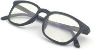 👓 j+s vision blue light shield computer/gaming glasses - non-prescription eyewear logo