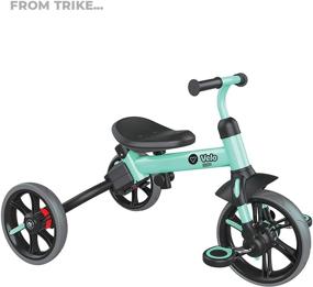 img 2 attached to 🚲 Yvolution Y Velo Flippa 4-in-1 Toddler Trike to Balance Bike: Age-Appropriate Fun for 2-5 Year Olds!