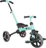 🚲 yvolution y velo flippa 4-in-1 toddler trike to balance bike: age-appropriate fun for 2-5 year olds! logo