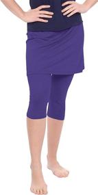 img 3 attached to Kosher Casual Skirted Leggings Exercise Sports & Fitness for Water Sports