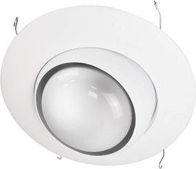 img 2 attached to NICOR Lighting 6 Inch Eyeball 17506WH