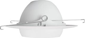 img 1 attached to NICOR Lighting 6 Inch Eyeball 17506WH