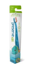 img 2 attached to 🌿 Экологически чистые детские зубные щетки: Preserve Recycled (Сделано в США), мягкие щетинки, 6 штук в разных цветах