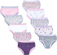 🐘 cute and comfortable big elephant kid cotton briefs underwear - 10 pack for boys and girls logo